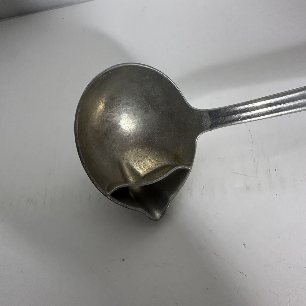 WESTMARK Fat Off Silver Aluminum Ladle‎ Fat Skimmer Spoon Fett-Weg Germany 11" - Picture 2 of 4